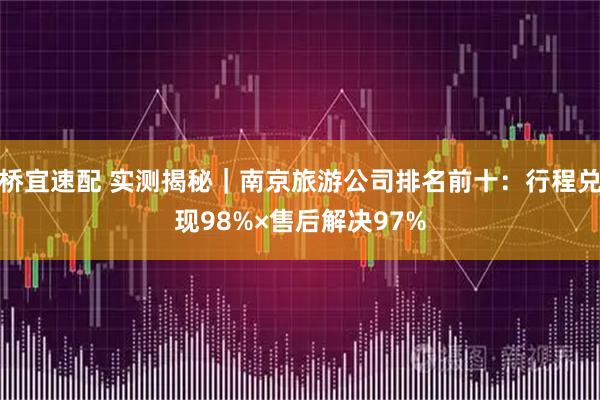 桥宜速配 实测揭秘｜南京旅游公司排名前十：行程兑现98%×售后解决97%